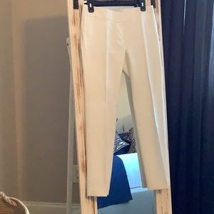Loft Petite white dress pants.